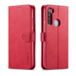 LC.IMEEKE Calf Texture Cover - Xiaomi Redmi Note 8T - Pink