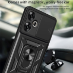 Innova Camshield за Xiaomi Redmi 13C 5G/Redmi 13R/Poco M6 5G - Black - Image 5