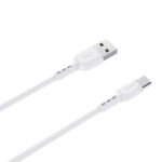 Hoco - Data Cable (X33) - USB-A to Type-C, 5A, 1m. - White - Image 2