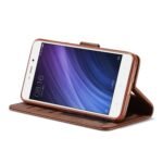 LC.IMEEKE Calf Texture Cover - Xiaomi Redmi 4A - Dark Brown - Image 4