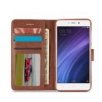 LC.IMEEKE Calf Texture Cover - Xiaomi Redmi 4A - Dark Brown - Image 3