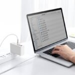 Baseus - Data Cable Cafule Series (CATJK-C02) - Type-C to Type-C, 100W, Nylon Braided, 1m. - White - Image 9