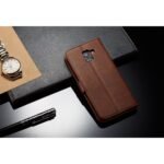 LC.IMEEKE Calf Texture Cover - Samsung Galaxy J4 2018 - Dark Brown - Image 4