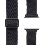 Innova Textile Band за Apple Watch 1/2/3/4/5/6/7/8/9/10/11/SE/SE 2/SE 3 (42/44/45/46/49mm) - Black - Image 3