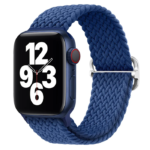 Innova Textile Band за Apple Watch 1/2/3/4/5/6/7/8/9/10/11/SE/SE 2/SE 3 (38/40/41/42mm) - Navy Blue