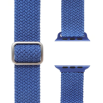 Innova Textile Band за Apple Watch 1/2/3/4/5/6/7/8/9/10/11/SE/SE 2/SE 3 (38/40/41/42mm) - Navy Blue - Image 3