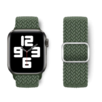 Innova Textile Band за Apple Watch 1/2/3/4/5/6/7/8/9/10/11/SE/SE 2/SE 3 (38/40/41/42mm) - Dark Green - Image 2