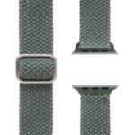 Innova Textile Band за Apple Watch 1/2/3/4/5/6/7/8/9/10/11/SE/SE 2/SE 3 (38/40/41/42mm) - Dark Green - Image 3
