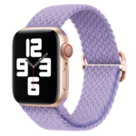 Innova Textile Band за Apple Watch 1/2/3/4/5/6/7/8/9/10/11/SE/SE 2/SE 3 (38/40/41/42mm) - Purple