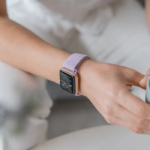 Innova Textile Band за Apple Watch 1/2/3/4/5/6/7/8/9/10/11/SE/SE 2/SE 3 (42/44/45/46/49mm) - Purple - Image 4