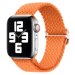 Innova Textile Band за Apple Watch 1/2/3/4/5/6/7/8/9/10/11/SE/SE 2/SE 3 (38/40/41/42mm) - Orange