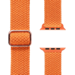 Innova Textile Band за Apple Watch 1/2/3/4/5/6/7/8/9/10/11/SE/SE 2/SE 3 (42/44/45/46/49mm) - Orange - Image 3
