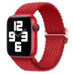 Innova Textile Band за Apple Watch 1/2/3/4/5/6/7/8/9/10/11/SE/SE 2/SE 3 (42/44/45/46/49mm) - Red