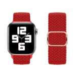 Innova Textile Band за Apple Watch 1/2/3/4/5/6/7/8/9/10/11/SE/SE 2/SE 3 (42/44/45/46/49mm) - Red - Image 2