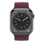 Innova Textile Band за Apple Watch 1/2/3/4/5/6/7/8/9/10/11/SE/SE 2/SE 3 (42/44/45/46/49mm) - Bordeaux - Image 2