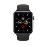Innova Silicone Band за Apple Watch 1/2/3/4/5/6/7/8/9/10/11/SE/SE 2/SE 3 (38/40/41/42mm) - Black - Image 2