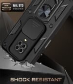 Innova Camshield за Xiaomi Redmi Note 9s/Note 9 Pro/9 Pro Max - Black - Image 2