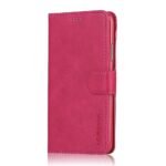 LC.IMEEKE Calf Texture Cover - iPhone X/XS - Pink - Image 2
