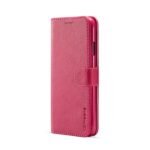 LC.IMEEKE Calf Texture Cover - iPhone XS Max - Pink - Image 2
