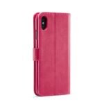 LC.IMEEKE Calf Texture Cover - iPhone XS Max - Pink - Image 3