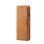 LC.IMEEKE Calf Texture Cover - iPhone XS Max - Light Brown - Image 2