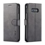 LC.IMEEKE Calf Texture Cover - Samsung Galaxy S10e - Black