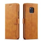 LC.IMEEKE Calf Texture Cover - Huawei Mate 20 Pro - Light Brown