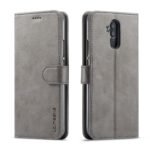 LC.IMEEKE Calf Texture Cover - Huawei Mate 20 Lite - Gray