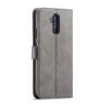 LC.IMEEKE Calf Texture Cover - Huawei Mate 20 Lite - Gray - Image 3