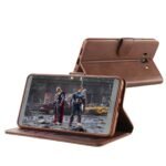 LC.IMEEKE Calf Texture Cover - Huawei Mate 10 - Dark Brown - Image 5