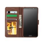 LC.IMEEKE Calf Texture Cover - Huawei Mate 10 - Dark Brown - Image 4