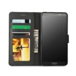 LC.IMEEKE Calf Texture Cover за Huawei P9 Lite 2017 - Black - Image 2