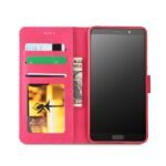 LC.IMEEKE Calf Texture Cover - Huawei Mate 10 - Pink - Image 5