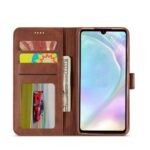 LC.IMEEKE Calf Texture Cover - Huawei P30 - Dark Brown - Image 4