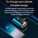 TWS - Wireless Earbuds (F9-5) - Bluetooth 5.0, True Wireless Stereo, Powerbank - Yellow - Image 3
