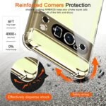 Innova Shockproof Clear Silicone за Google Pixel 9a - Transparent - Image 5