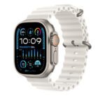 Innova Ribbed Band за Apple Watch 1/2/3/4/5/6/7/8/9/10/11/SE/SE 2/SE 3 (38/40/41/42mm) - White