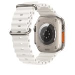 Innova Ribbed Band за Apple Watch 1/2/3/4/5/6/7/8/9/10/11/SE/SE 2/SE 3 (38/40/41/42mm) - White - Image 3