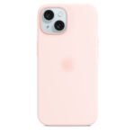 Fashion Case - Silicone Case за iPhone 15 Plus - Pink Sand