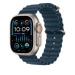 Innova Ribbed Band за Apple Watch 1/2/3/4/5/6/7/8/9/10/11/SE/SE 2/SE 3 (38/40/41/42mm) - Navy Blue