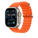 Innova Ribbed Band за Apple Watch 1/2/3/4/5/6/7/8/9/10/11/SE/SE 2/SE 3 (38/40/41/42mm) - Orange