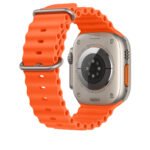 Innova Ribbed Band за Apple Watch 1/2/3/4/5/6/7/8/9/10/11/SE/SE 2/SE 3 (38/40/41/42mm) - Orange - Image 2