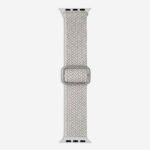 Innova Textile Band за Apple Watch 1/2/3/4/5/6/7/8/9/10/11/SE/SE 2/SE 3 (42/44/45/46/49mm) - White - Image 3