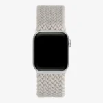 Innova Textile Band за Apple Watch 1/2/3/4/5/6/7/8/9/10/11/SE/SE 2/SE 3 (42/44/45/46/49mm) - White - Image 4