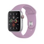 Innova Silicone Band за Apple Watch 1/2/3/4/5/6/7/8/9/10/11/SE/SE 2/SE 3 (38/40/41/42mm) - Lavender