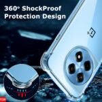 Innova Shockproof Clear Silicone за OnePlus 11 - Transparent - Image 4