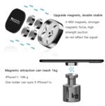 Yesido - Car Holder (C81) - Super Mini, Magnet Dashboard Holder, 22mm - Gray - Image 2