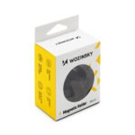 Wozinsky - Car Holder (WMH-05) - Magnetic Mount, 360° Degree head, Metal plate included - Black - Image 6