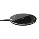 Baseus - Wireless Charger (WXJK-BA02) - 15W, 1x Cable USB-A to Type-C - Black - Image 3