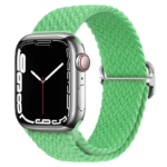 Innova Textile Band за Apple Watch 1/2/3/4/5/6/7/8/9/10/11/SE/SE 2/SE 3 (38/40/41/42mm) - Neon Green